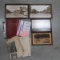 Framed Cannon Falls and MN prints and ephemera