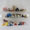 Miniature toys, clocks, animals and more