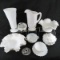 Westmoreland Harvest Grape & Other Milk Glass