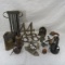 Metal bells, candle form, lamps & more