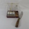 Custom knife by Molenaar & honing kit