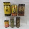 6 vintage Watkins tins- baking powder, pepper
