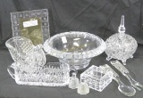 Mikasa, Waterford and other crystal and glass