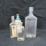 4 Dr. Ward's Winona Minn medicine bottles