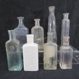 8 antique bottles Carpenter Cook co Menominee