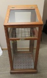 Wood And Glass Store Display Case