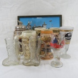 Beer Steins, Mugs & Budweiser Horse Picture