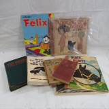 Vintage fiction & non-fiction books and comics