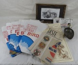 Blue Bird Flour Sacks, Mill Print, Trade Cards