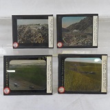 4 Northern Pacific Railway Magic Lantern slides