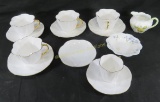 Shelley English China- 4 demitasse sets