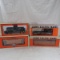 4 Lionel Milwaukee Road Train Cars with boxes