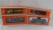 4 Lionel Milwaukee Road Train Cars with boxes