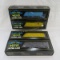 4 Weaver Ultra Line train cars CGW with boxes