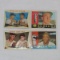 4 1960 Topps baseball cards with stars