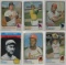 6 1973 Topps baseball cards all HOFers