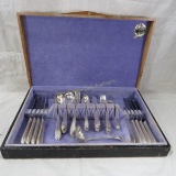 50+ pieces Holmes & Edwards first lady silverplate