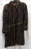 Mid length vintage mink coat
