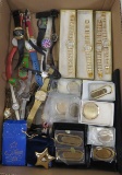 Assorted fashion watches, book marks & more
