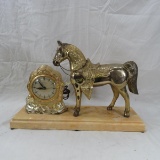 United Horse Clock- working