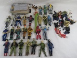 Vintage GI Joe Action Figures with File Cards