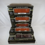 5 K-Line Classic Series Train Cars