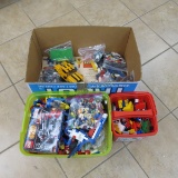 27 pounds of Legos with figures