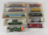 10 N Scale Trains with 2 Locomotives