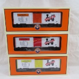 Lionel Monopoly Boxcar 3-pack #5 6--39344 NIB