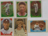 6 1959 and 1960 Fleer baseball cards
