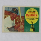 1960 Topps rookie Willie McCovey baseball card