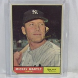 1961 Topps Mickey Mantle baseball card #300