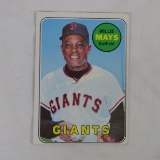 1969 Topps Willie Mays baseball card