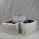 3 Danbury Mint models in boxes