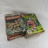 124 DC Warlord comic books from 1976-1988