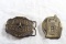2 Brass Belt Buckles 1932 Rockola Super Triple &