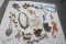 Lot of Costume Jewelry Necklaces Estate