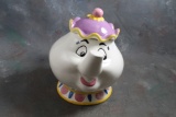 Walt Disney Mrs. Potts Cookie Jar Beauty & Beast