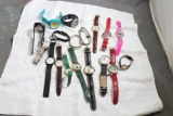 Large Lot Wristwatches Mickey Mouse, Tigger, LOL,