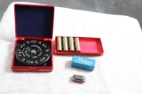 Hohner No. 39 Box with Japan mini harmonica inside, Kratt Pitch Pipe, & Kratt