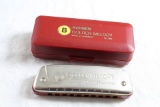 Hohner Golden Melody No. 542 in Case B Key Made in