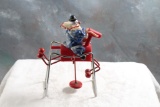 Perpetual Motion Clown on Rocking Horse Toy 7