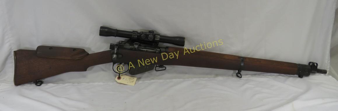 Lee Enfield No 4T Sniper Rifle .303 w/Scope