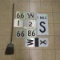 GN Straw Broom & 6 Row Signs