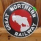 Great Northern Enamel Logo Sign 24