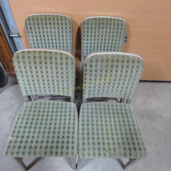 Set of 4 chairs from Hiawatha Railroad