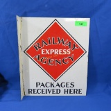 RAILWAY EXPRESS AGENCY Packages Delivered Here