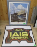 IA Interstate Logo & T&P 638 and 2001 Loco Print