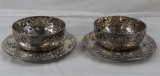 2 Frisco System  Gorham Bouillon Bowls & Plate