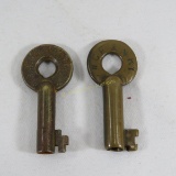 WCF&NRY and CGWRY switch keys